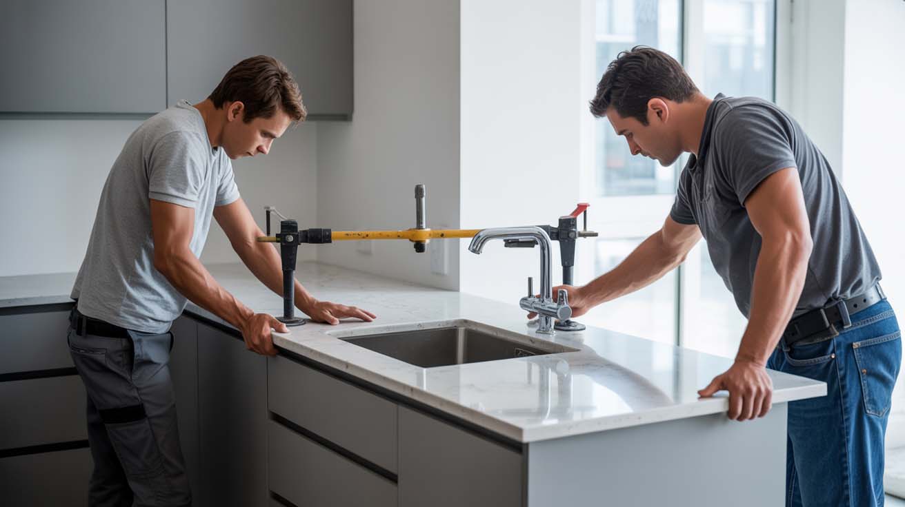 Installing a Kitchen Countertop