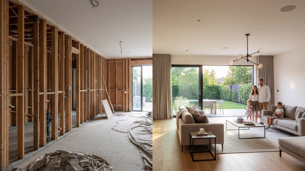 Renovate your entire home. 