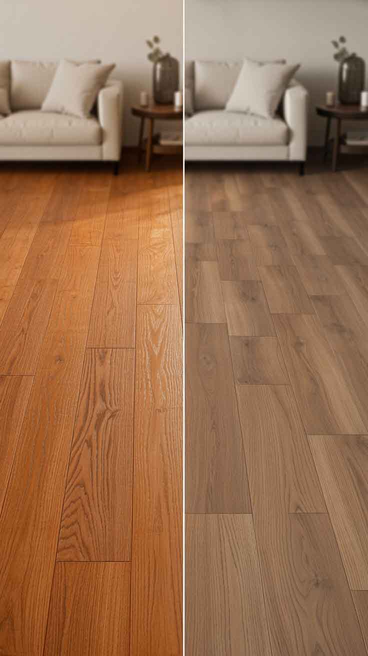 Hardwood or composite floor in Palm Beach County 